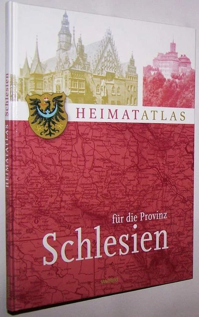 PROVINZ SCHLESIEN ATLAS Chronik Plan Oberschlesien Niederschlesien ...
