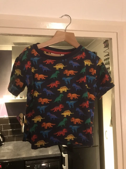 Jojo Maman Bebe Boys Dinosaur T-Shirt 4-5 Years