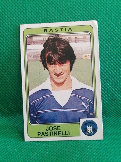 Autocollant Panini Bastia Football 1977, N°24, Très Bon état