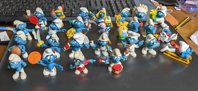 LOTTO 24 PUFFI  VINTAGE 1 Superpuffo