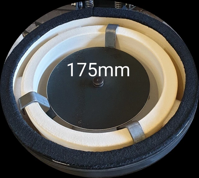 LATEST Kamado Lidl Grill Meister Mini Heat Deflector plate 175mm £15.