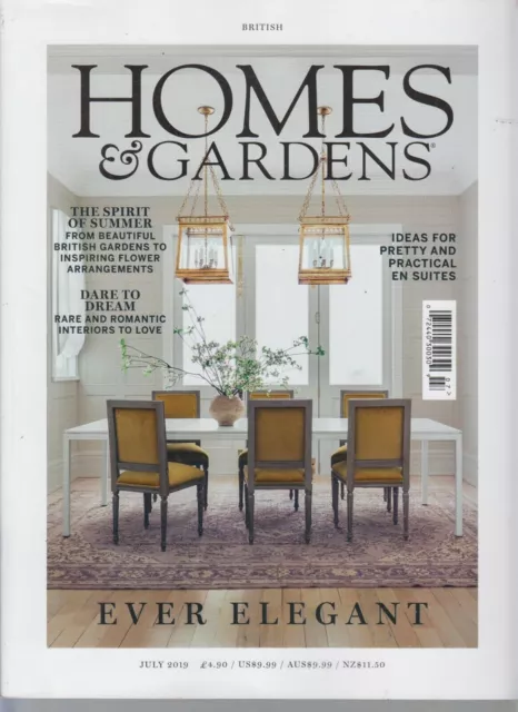 British Homes & Gardens July 2019 Ever Elegant