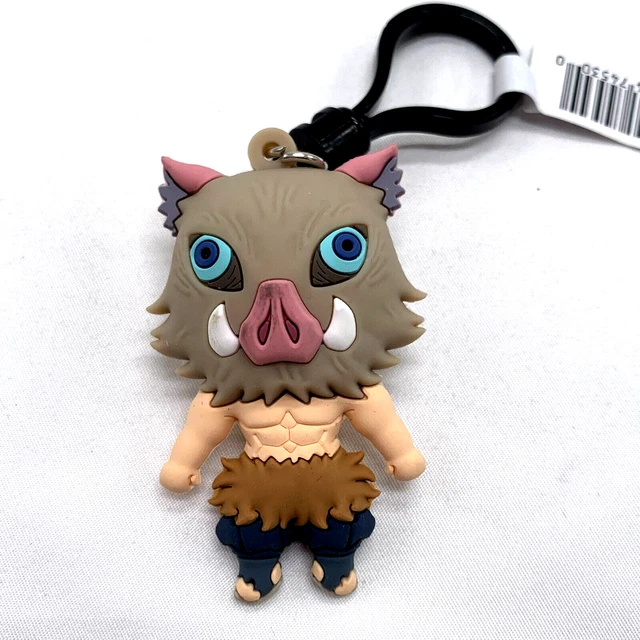 Kny Keychain Inosuke DEMON SLAYER KIMETSU no Yaiba Anime Inosuke Hashibira Rubber Keychain ...