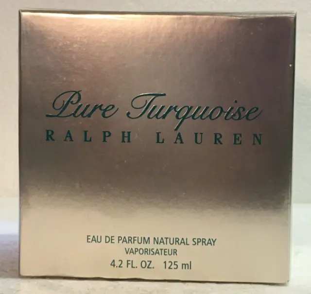 PURE TURQUOISE RALPH Lauren for Women Eau de Parfum 125ml New in Sealed Box  £283.94 - PicClick UK