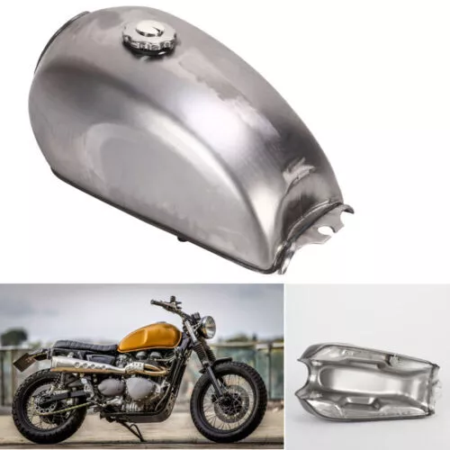 Kraftstofftank Benzintank Für Suzuki GN125 Cafe Racer Retro Vintage 9L 2.4Gal