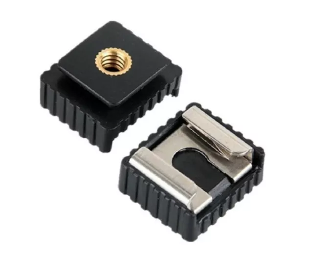 Blitzschuh Adaptateur Standard Iso À 1/4 " Pouce Filetage Éclair Appareil LC2692