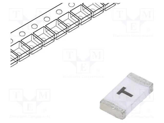 Fusible 63VDC Céramique Cq 5A SMD Sécurité : Schmelz