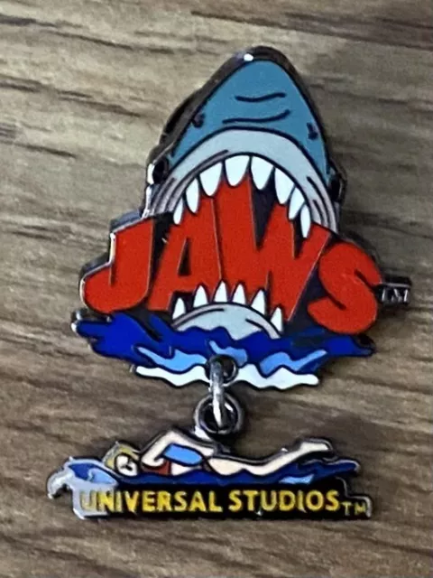 Jaws Movie Universal Studios Swimmer Dangle Pin Collectable