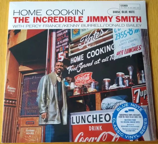 The Incredible Jimmy Smith ‎– Home Cookin' - Vinyl LP, 180g, 2021 Reissue - NEW