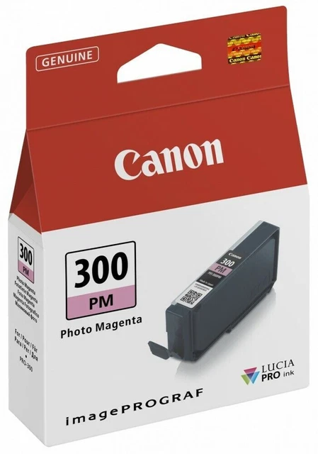 Original Canon PFI-300PM Photo Magenta Ink Cartridge ImagePROGRAF PRO 300