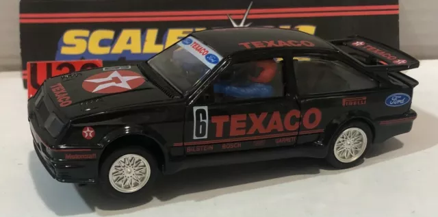 Scalextric C455 Ford Sierra Rs Cosworth #6 Texaco Scalextric UK Unboxed