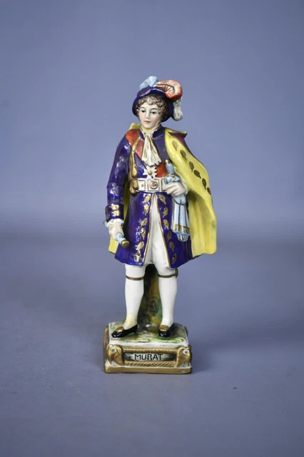 Vintage Statuina porcellana ufficiale Murat Capodimonte scultura anni ‘900