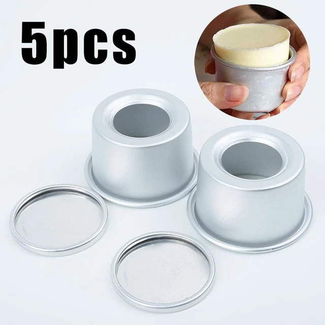 Molde de pastel suelo desmontable hágalo usted mismo hornear moldes aleación de aluminio duradero