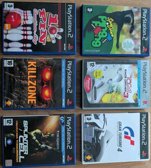 lot de 20 jeux de playstation 2 - Rakuten