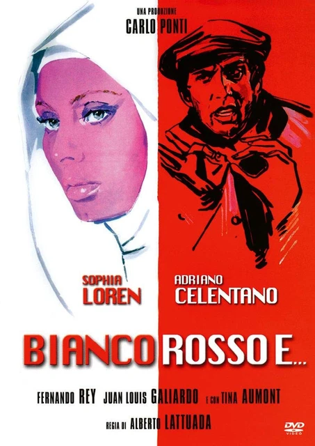 Bianco Rotto BIANCO ROSSO E... (DVD) Sophia Loren Adriano Celentano Fernando Rey EUR ...