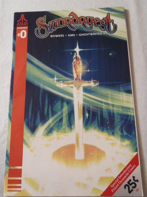 SwordQuest #0 Atari Comic Book, Very Good Condition
