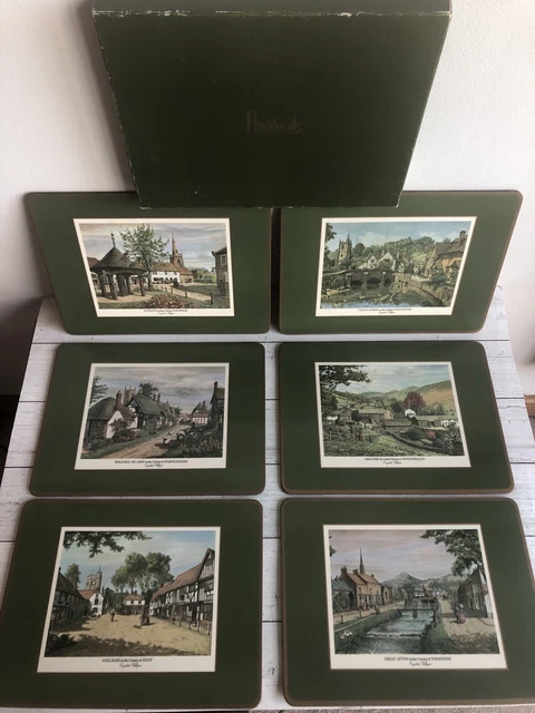 Sets de table - Pimpernel - Wrendale Designs - Lot de 6 - Résistant à