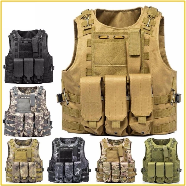 Gilet tactique combat réglable FYS – Action Airsoft