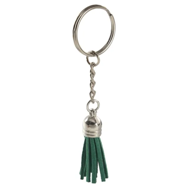 Keychain Tassles, Key Chains Set Kommt mit 50 StüCk Leder Quasten, 50 StüCk R3O2
