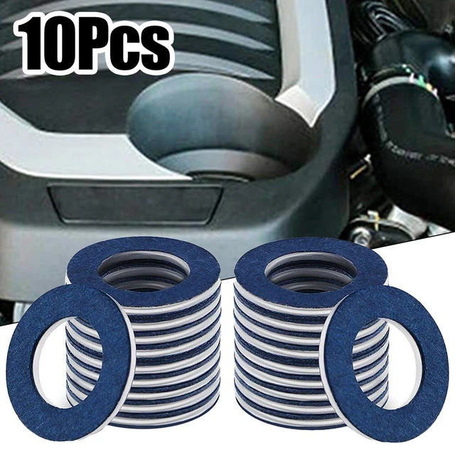 Set Of 10 Oil Drain Plug Washer Alumium Gasket 90430-12031 For TOYOTALEXUS