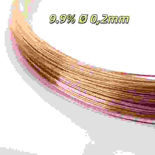 Fil De Cuivre Nu Pour Artisanat Et DIY - Diamètre De 0.2mm à 5mm - Bobine De 10 Mètres (32.8 Pieds) - Flexible, Durable, Idéal Pour Bijoux Et Créations