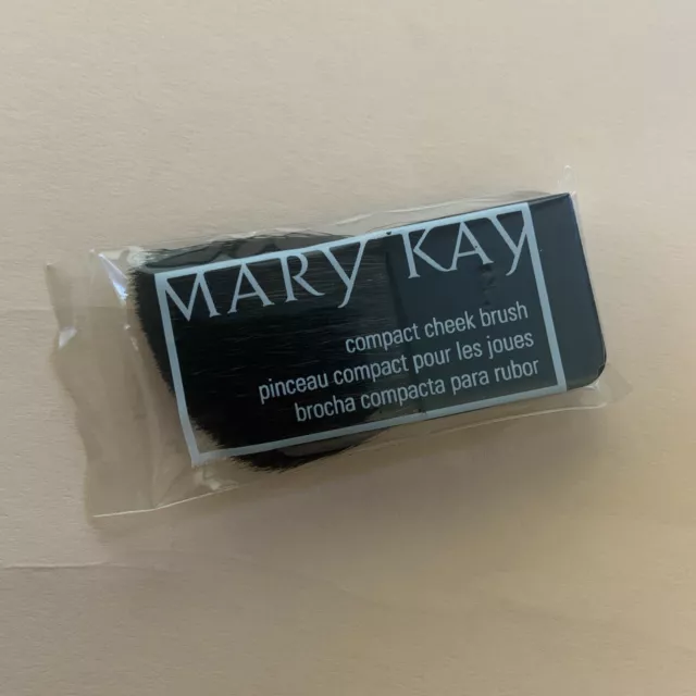 Mary Kay Compact Palette Cheek Brush~Blush Brush~Travel/Mini Size~