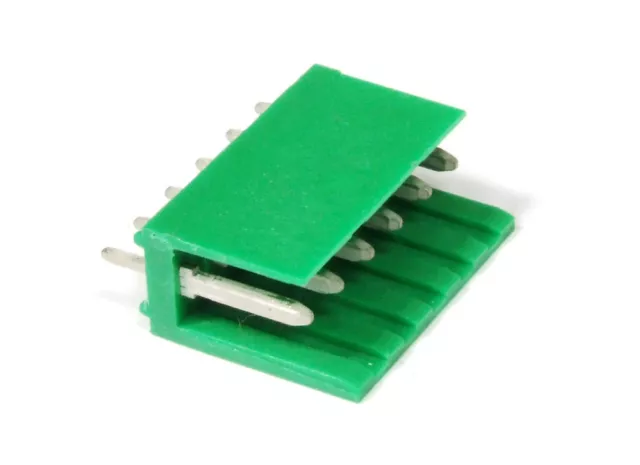 5x SMT Single Row 6-Pin Solder Plug Header PCB Male Connector Box / Stift-Leiste