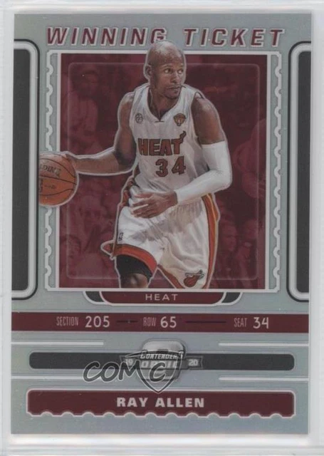 2019-20 Panini Contenders Optic Winning Tickets Ray Allen #16 HOF