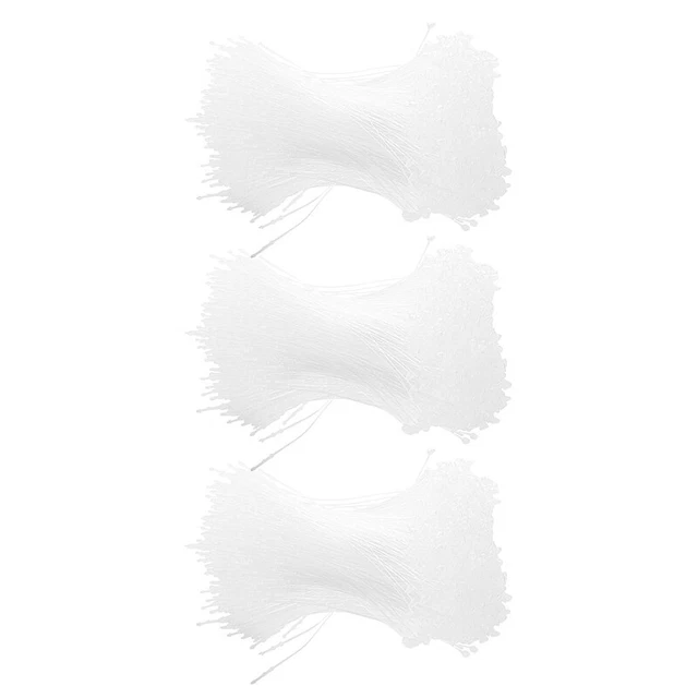 Pokornys - 5.000 Attaches étiquette (125 Mm) Pour L'étiquetage De Vêtements, Chaussures, Accessoires Et Autres. - Accroches étiquette En Plastique Transparent Pour Accrocher Les étiquettes De Prix