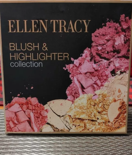 Ellen Tracy Perfect Sculpt Face Contouring Kit Highlight Blush Sculpt  Contour