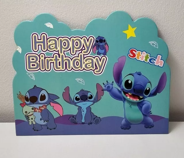 10 Pcs Lilo et Stitch Cake Topper Fête d'anniversaire des enfants D