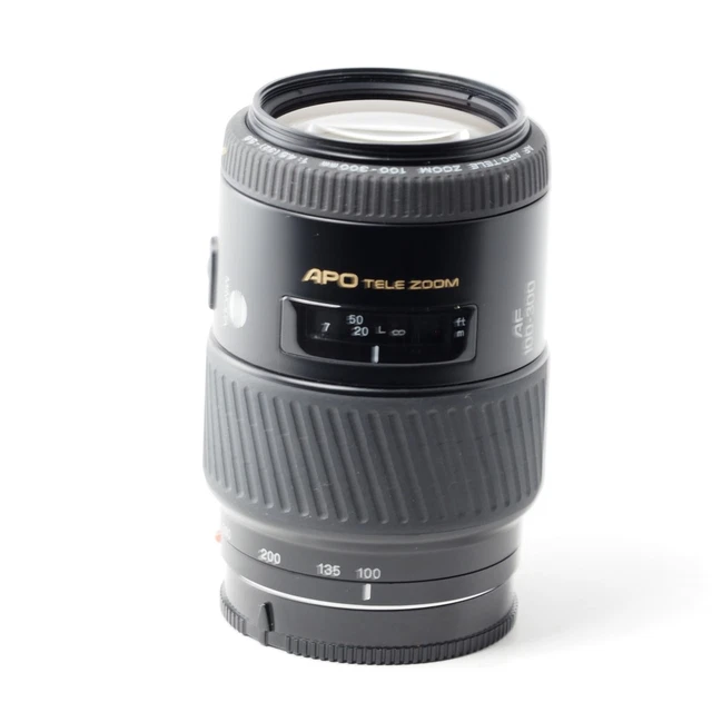 MINOLTA AF 100-300MM f4.5-5.6 APO TELE Zoom Lens MINT Maxxum Sony