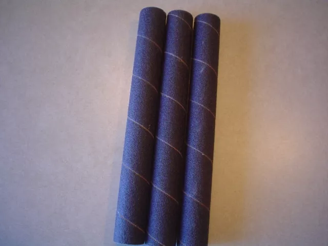 1" x 9" 100 grit sanding sleeves  (4 sleeves)(2-1)