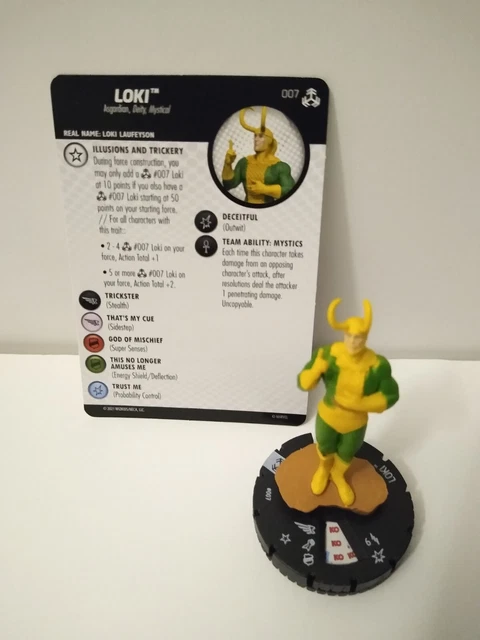 Heroclix Loki 007 Marvel Avengers War of the Realms