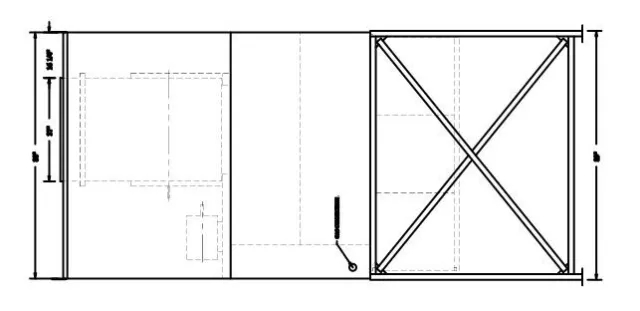 ThermoTek 28000 cfm Make Up Air Unit - Heat Only