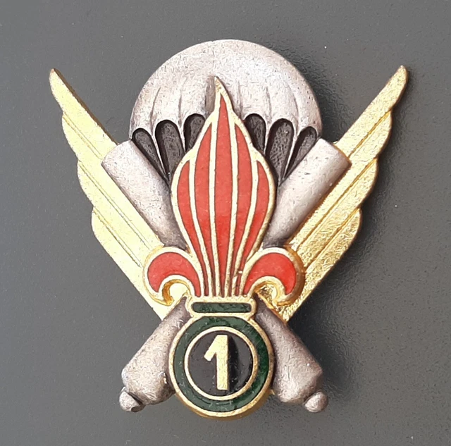 Insigne De Gendarmerie Du Laos 1946 - Badge Original Drago Bér . Lao Indochine Avec éléphant