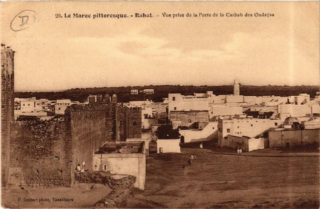 CPA AK RABAT View taken from the Casbah Gate MOROCCO (689936)