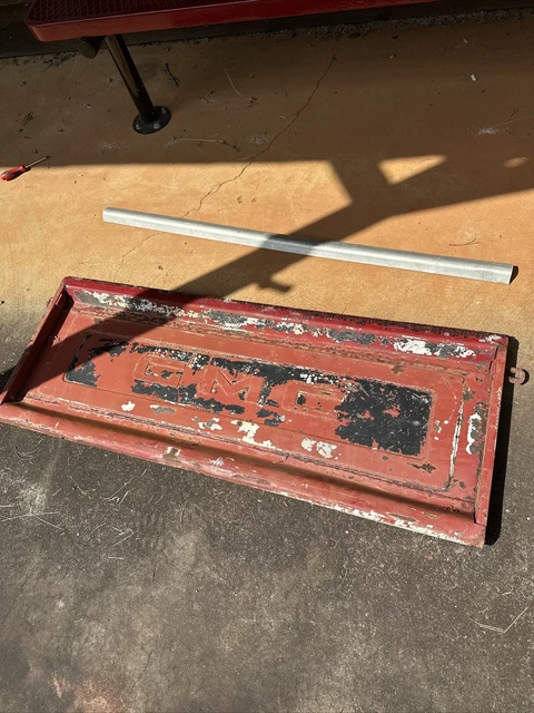 1960-1987 GMC Step side Truck Tailgate. Original