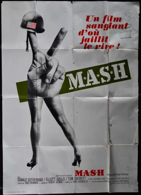 MASH 1970  vintage original French movie poster