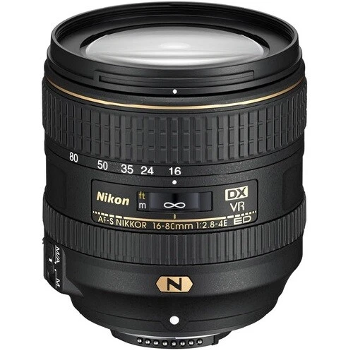 Nikon AF-S DX NIKKOR 16-80mm f/2.8-4E ED VR Lens