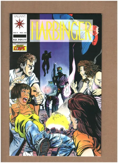 Harbinger #10 Valiant Comics 1992 1st H.A.R.D. Corps Jim Shooter VF 8.0