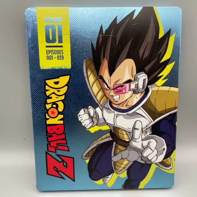 Dragon Ball Z Season 1 Episodes 1-39 (Blu-ray, 2020, 4-Disc STEELBOOK)  anime NEW 704400103506