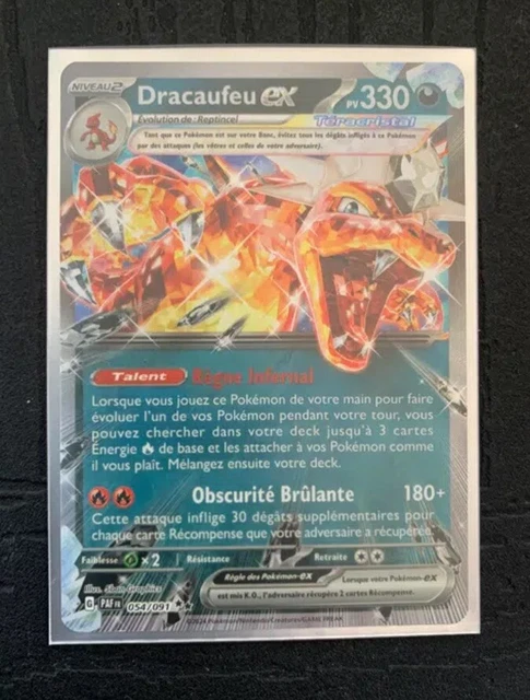 Pokémon Dracaufeu Ex Téracristal - Coffret 10 Cartes Françaises - Écarlate Violet