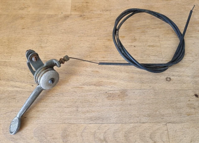 Manette De Vitesse Et Câble CYCLO 3v – Longueur 2m – Pour Randonneuse Herse Singer