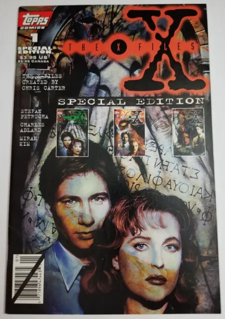 X-Files Special Edition #1 (Topps Comics, 1995) Collects Issues 1, 2, 3