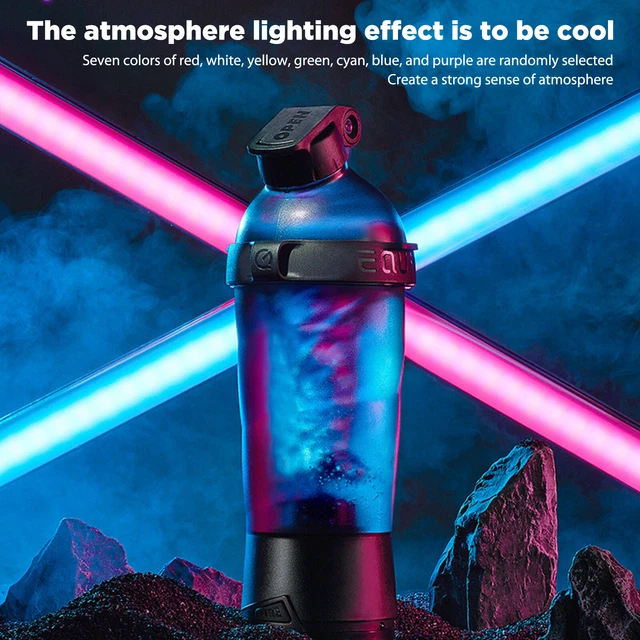 Power Bank miscelatore frullati 550 ml bottiglia shaker frullatori frullatori (nero)