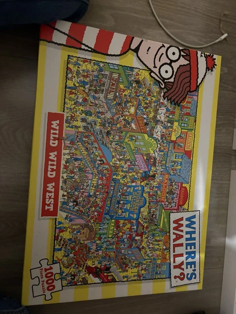 Puzzle Carton Haute Qualité PAUL LAMOND WHERE'S Wally Wild West Puzzle 1000-teilig EUR 15,50 - DE Puzzle Glow In The Dark