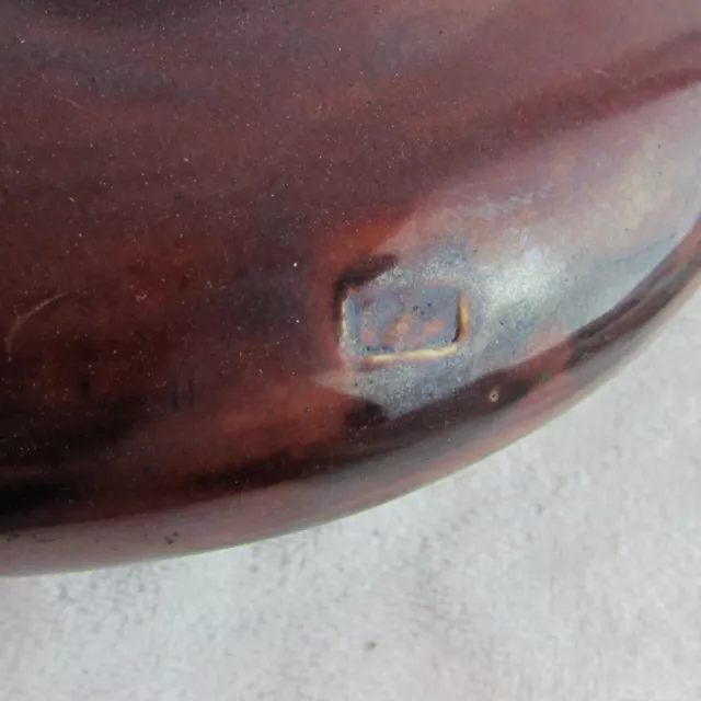 Vintage Suspension Disk Brown Ceramic Porcelain High Voltage PP Insulator 1939 3