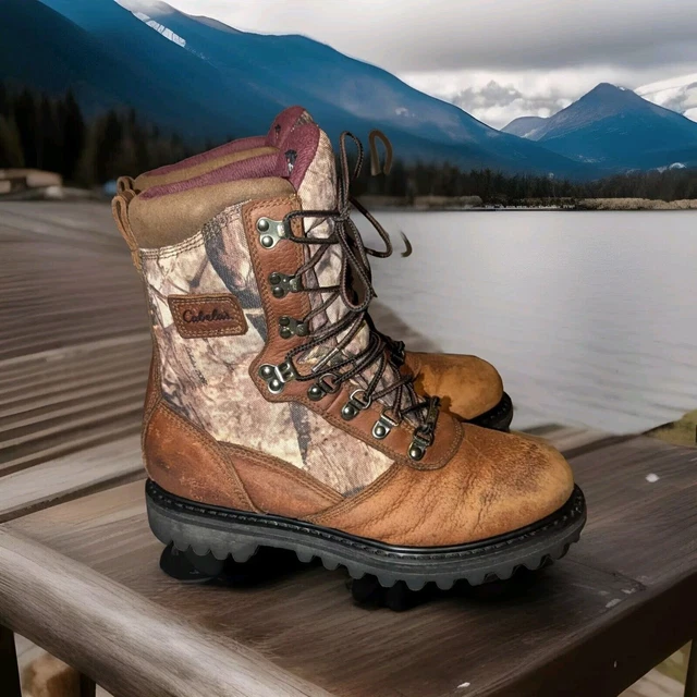 CABELAS BOOTS 6 Medium Camo Iron Ridge GTX Waterproof 81 4056 Hunting 54.67 PicClick
