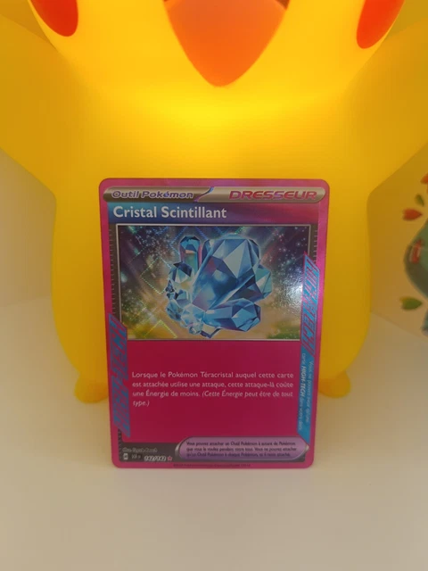 Cristallo Scintillante 142/142 – Dresseur High-Tech Holo – Coffret 10 Cartes Pokémon Italiennes – Myboost X – Série Corona Astrale